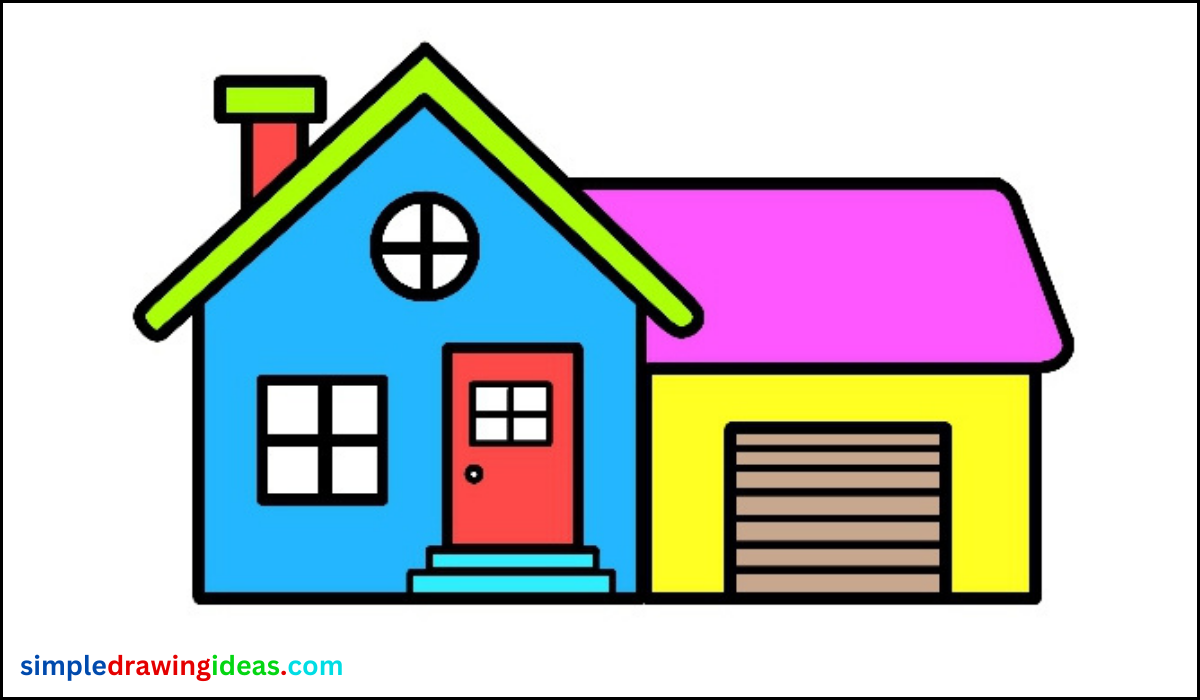 How To Draw House And House Coloring Pages Youtube – Theme Route