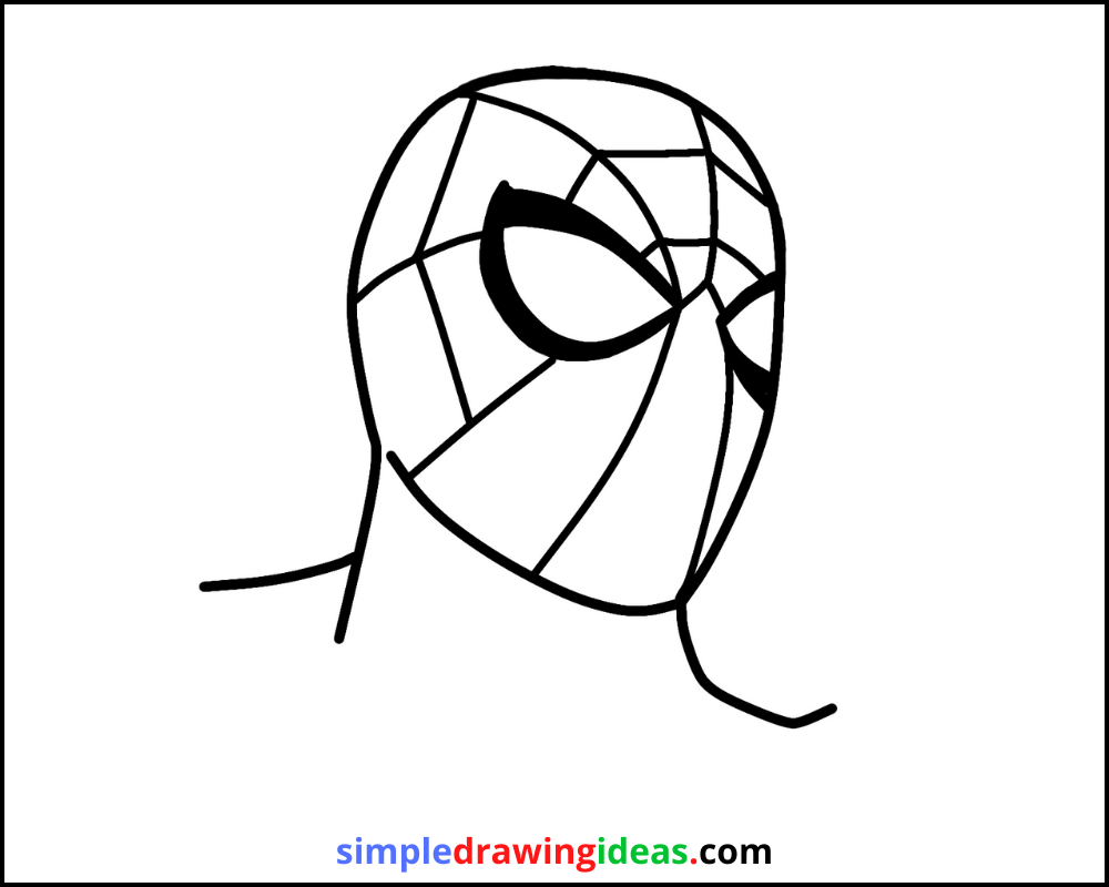 how to draw spiderman