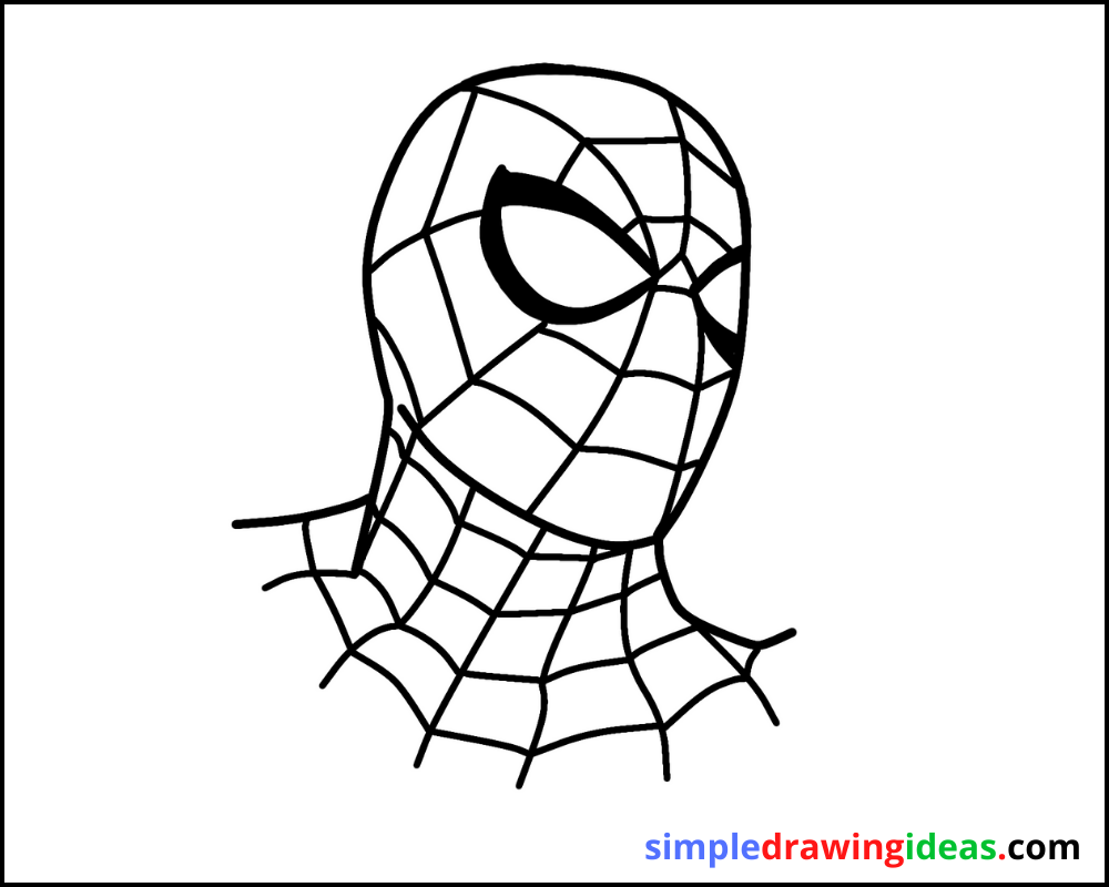 how to draw spiderman