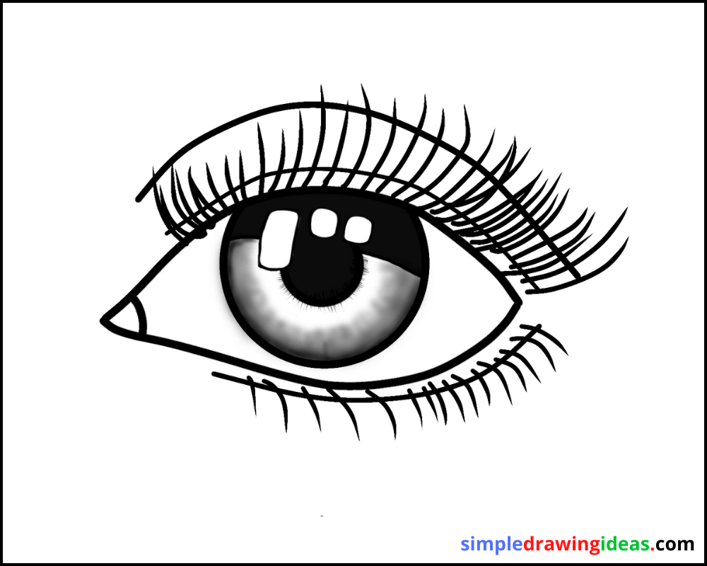 How to draw an eye