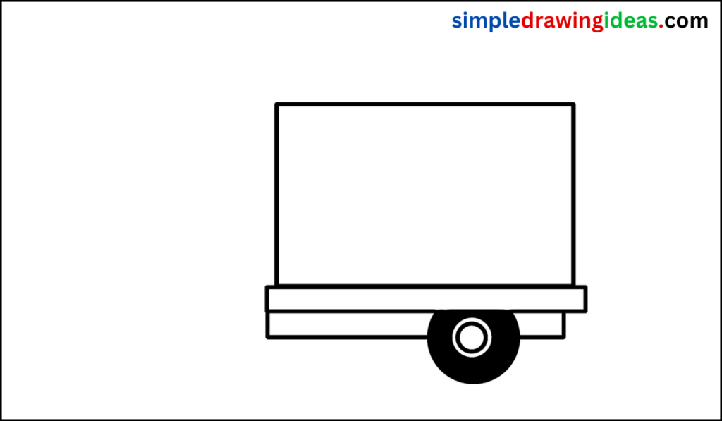 How to draw a truck step by step Simple Drawing Ideas