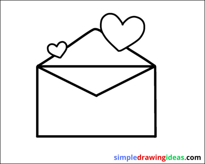 How to draw a letter step by step - Simple Drawing Ideas