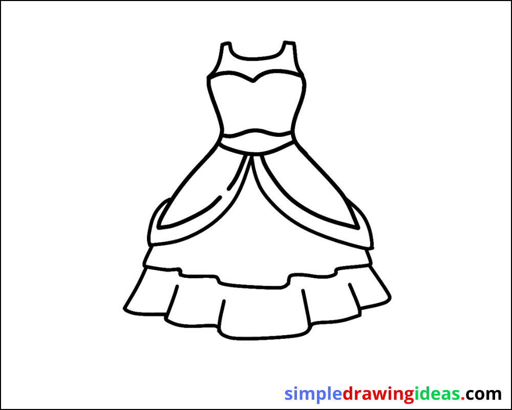 how-to-draw-a-dress-step-by-step-simple-drawing-ideas