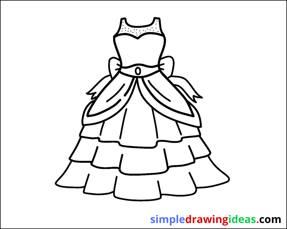 how-to-draw-a-dress-step-by-step-simple-drawing-ideas