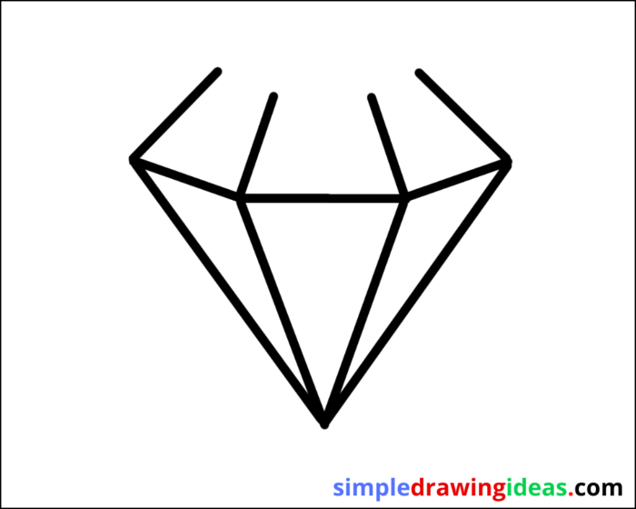 diamond drawing