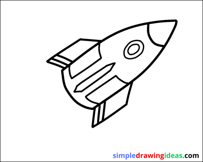 spaceship drawing