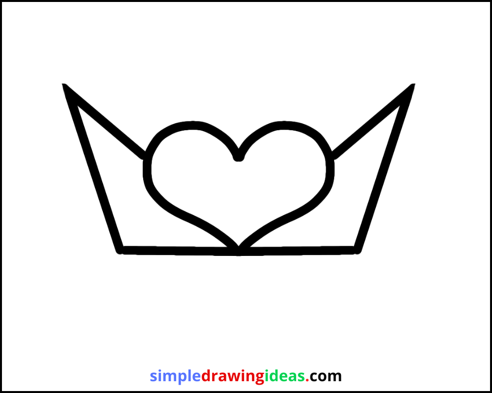 crown drawing
