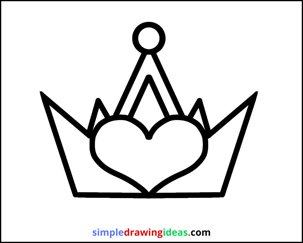 crown drawing
