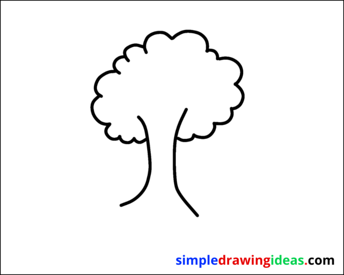 tree drawing