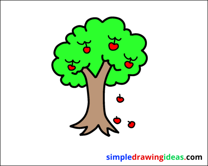 tree drawing