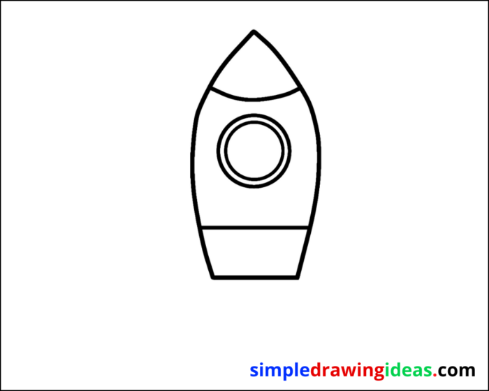 rocket drawing