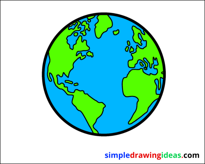 earth drawing