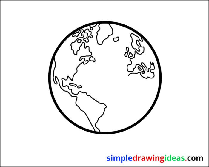 earth drawing